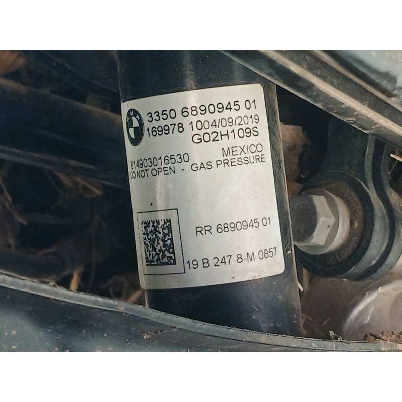 Recambio de amortiguador trasero derecho para bmw x4 (g02, f98) xdrive 20 d referencia OEM IAM 3350689094501  
