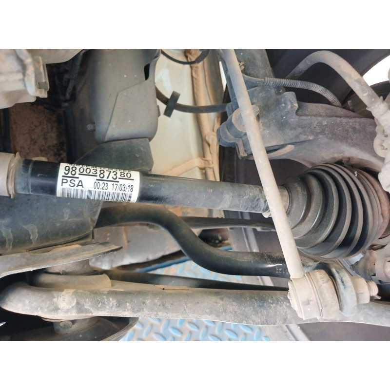 Recambio de transmision delantera izquierda para peugeot 2008 i (cu_) 1.6 bluehdi 100 referencia OEM IAM 9800387380  
