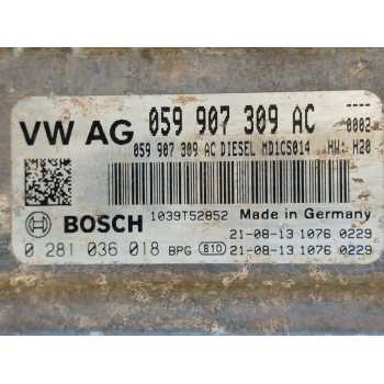 CENTRALITA MOTOR UCE 059907309AC 0281036018 BOSCH