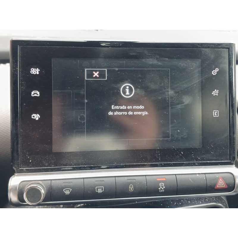 Recambio de pantalla multifuncion para citroën c4 cactus 1.2 thp 110 referencia OEM IAM   