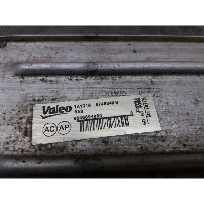 Recambio de intercooler para citroën c4 coupe 1.6 16v hdi fap referencia OEM IAM 9646694680 - Verde 2