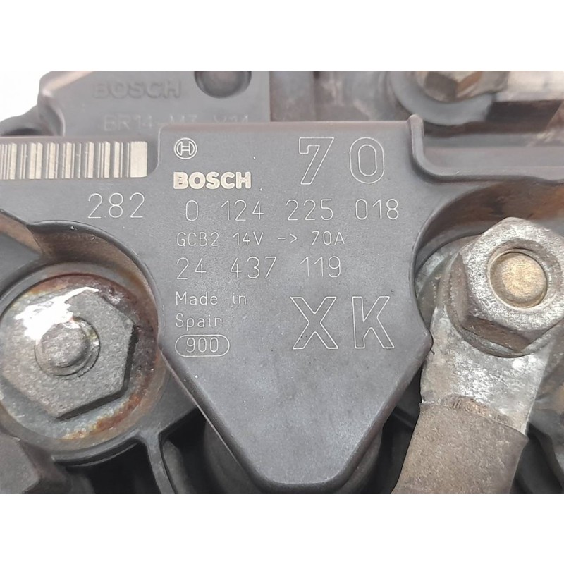 Recambio de alternador para opel corsa c club referencia OEM IAM 0124225018 BOSCH - Gris 2