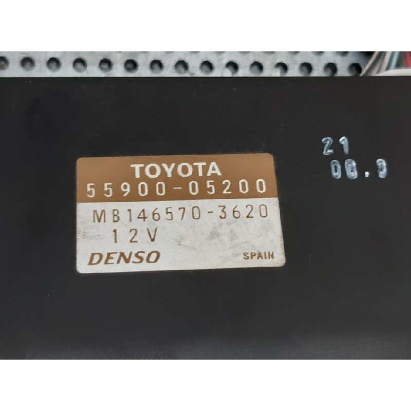 Recambio de mando climatizador para toyota avensis berlina (t25) 2.2 d-4d executive sedán (4-ptas.) referencia OEM IAM 559000520 - Gris 2