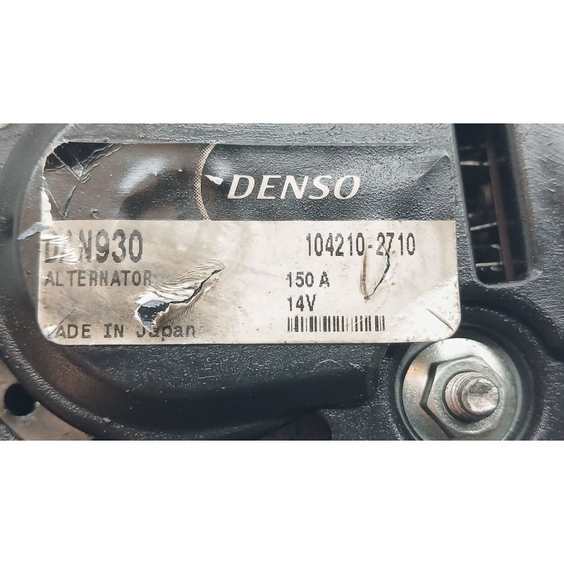 Recambio de alternador para ford focus c-max (dm2) 2.0 tdci referencia OEM IAM 1042102710 - Negro 3