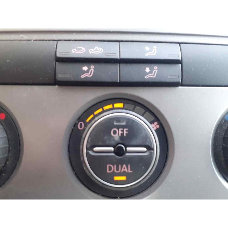 Recambio de mando climatizador para volkswagen touran (1t2) advance bluemotion referencia OEM IAM - Negro 4