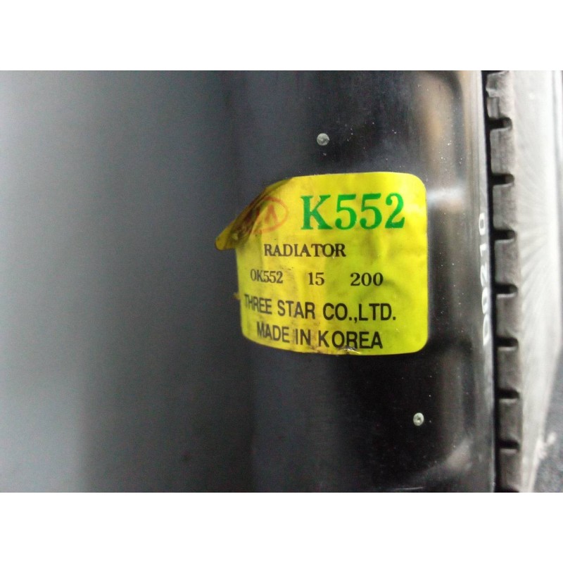 Recambio de radiador agua para kia carnival ii 2.9 cdri ex referencia OEM IAM 0K55215200 4