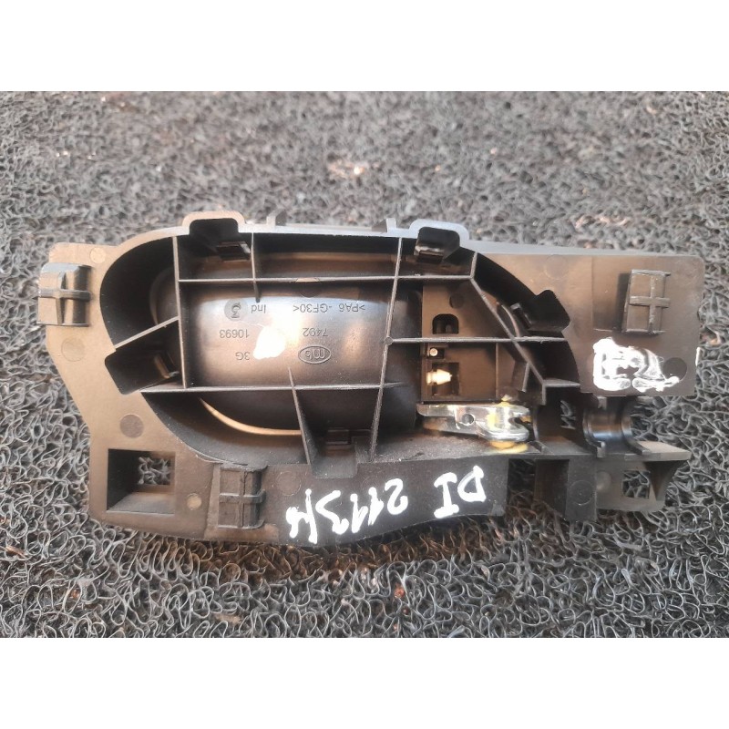 Recambio de maneta interior delantera izquierda para peugeot 308 sw sport referencia OEM IAM 9660525480 - Negro 2