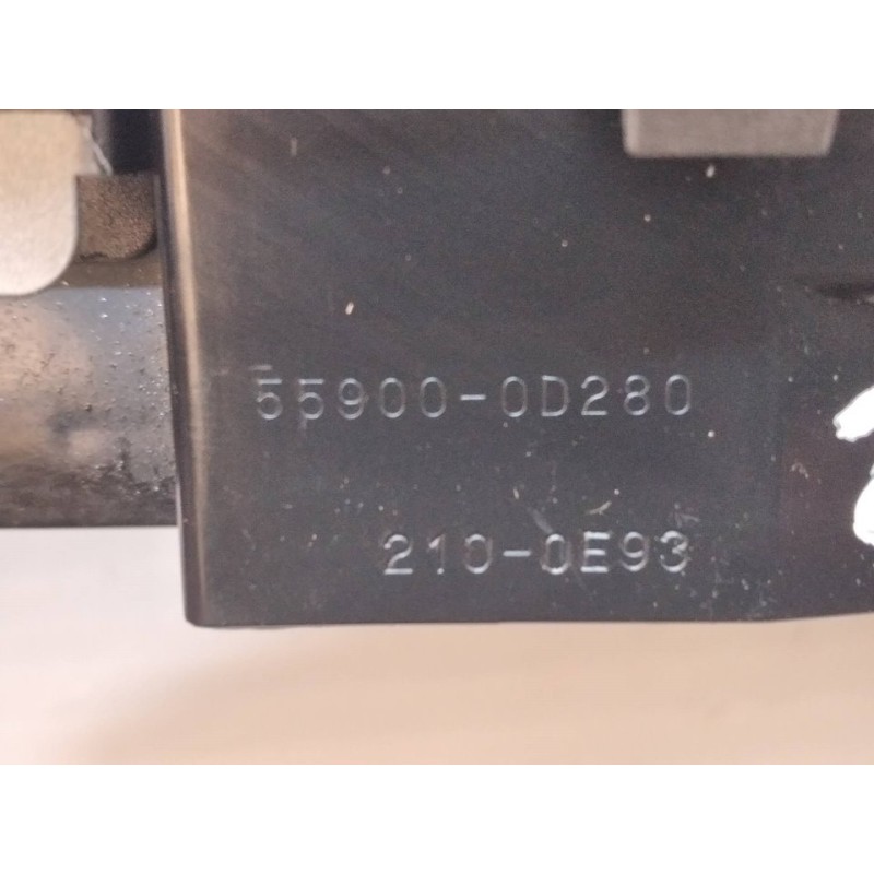 Recambio de mando climatizador para toyota yaris ts referencia OEM IAM 559000D280 758909 - Negro 2