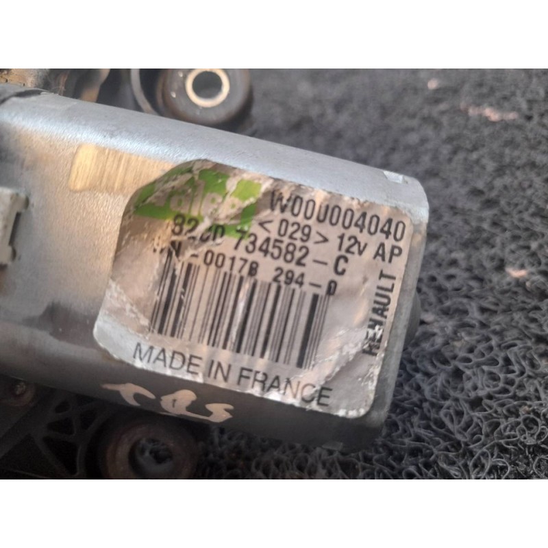 Recambio de motor limpia trasero para dacia duster ambiance 4x2 referencia OEM IAM 8200734582C W000004040 VALEO 3