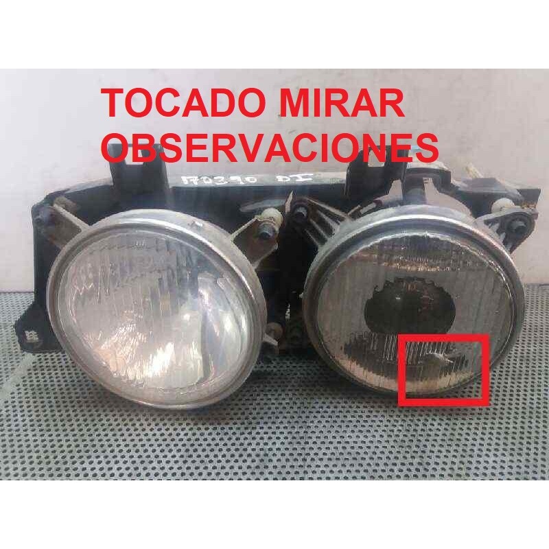 Recambio de faro izquierdo para bmw serie 5 berlina (e34) 524td referencia OEM IAM   