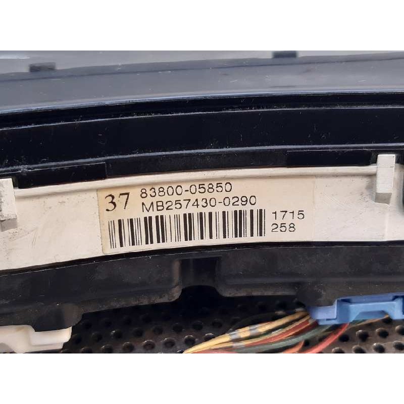 Recambio de cuadro instrumentos para toyota avensis berlina (t25) 2.2 d-4d executive sedán (4-ptas.) referencia OEM IAM 83800058 - Gris 3