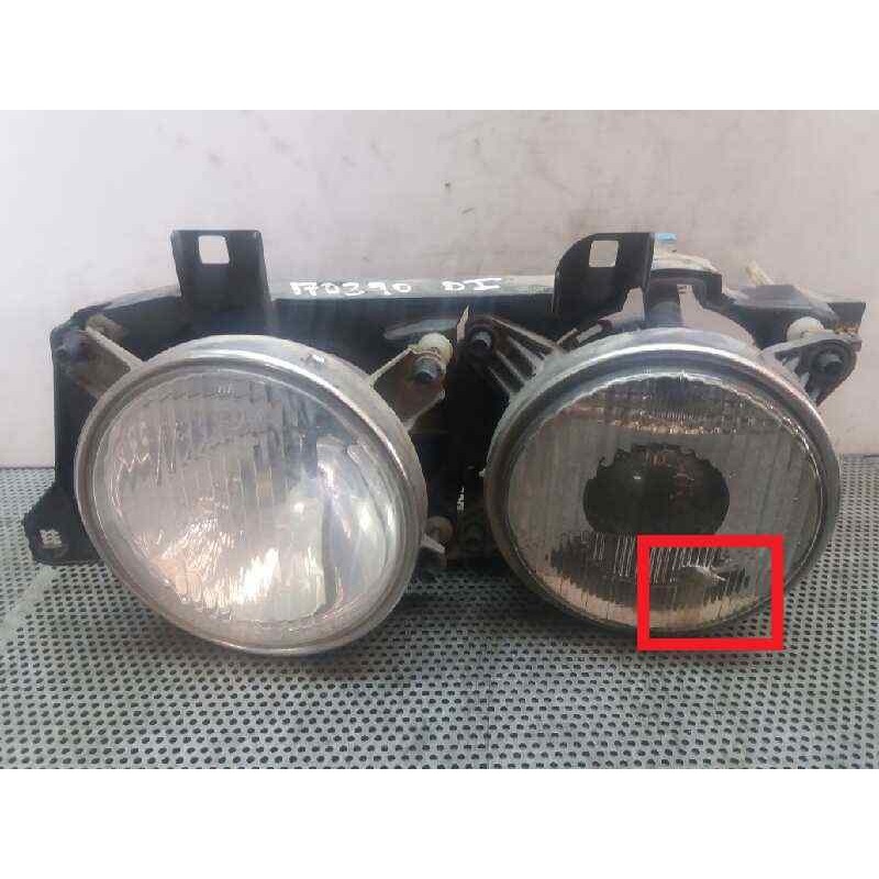 Recambio de faro izquierdo para bmw serie 5 berlina (e34) 524td referencia OEM IAM - Blanco 2