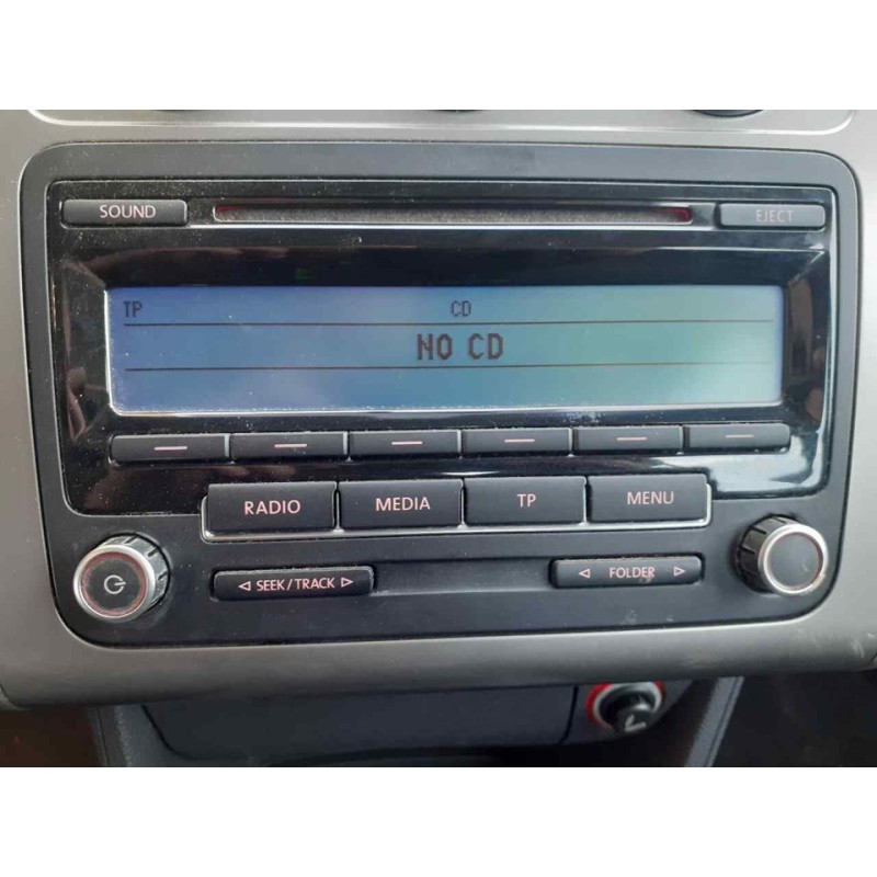 Recambio de sistema audio / radio cd para volkswagen touran (1t2) advance bluemotion referencia OEM IAM - Negro 2