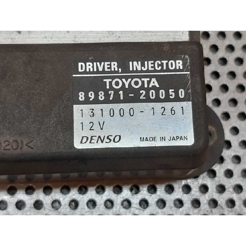 Recambio de modulo electronico para toyota avensis berlina (t25) 2.2 d-4d executive sedán (4-ptas.) referencia OEM IAM 898712005 - Gris 2
