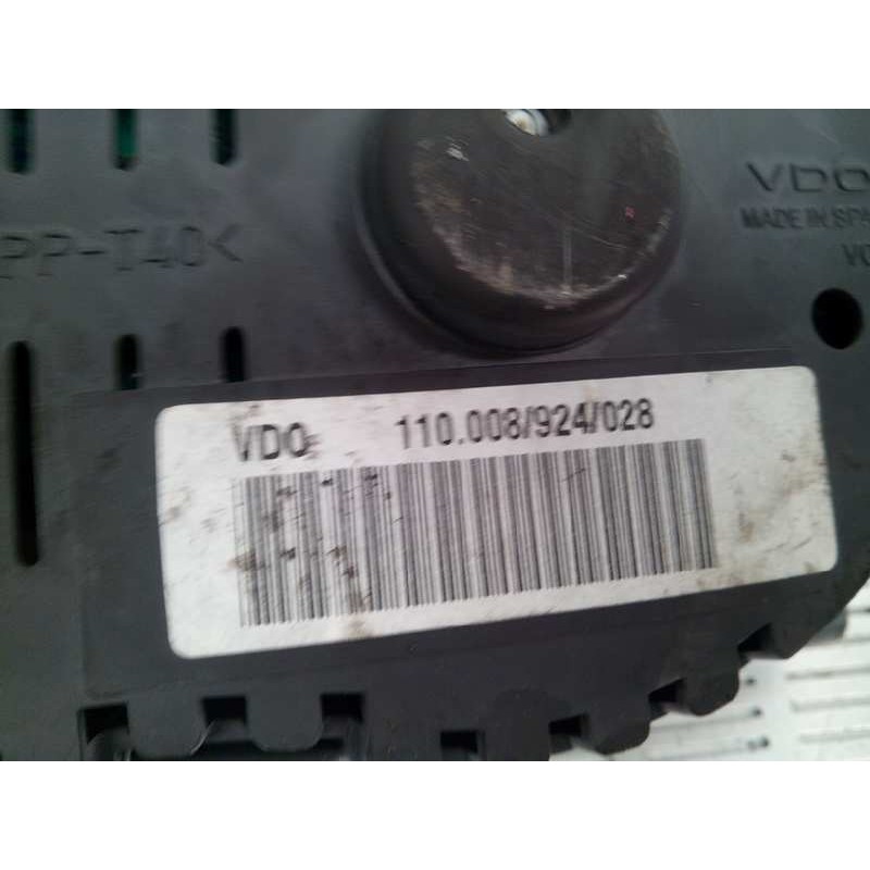 Recambio de cuadro instrumentos para seat cordoba berlina (6k2) 1.9 tdi referencia OEM IAM 110008924028 6K0920801E VDO 4