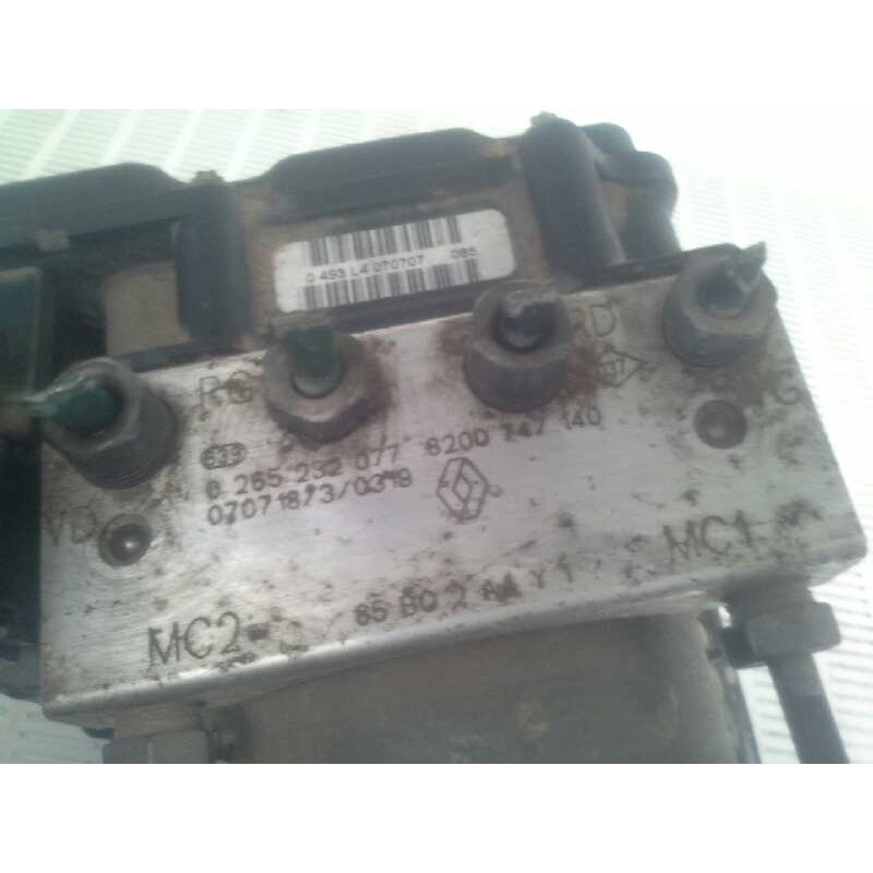 Recambio de abs para renault clio iii 1.5 dci diesel cat referencia OEM IAM 0265232077 07071830319 8200747140 / BOSCH - Gris 3