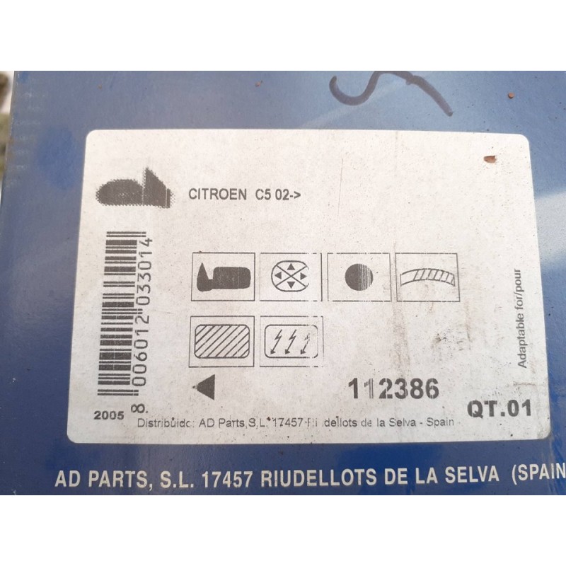 Recambio de retrovisor izquierdo para citroën c5 berlina referencia OEM IAM 112386 17805 2