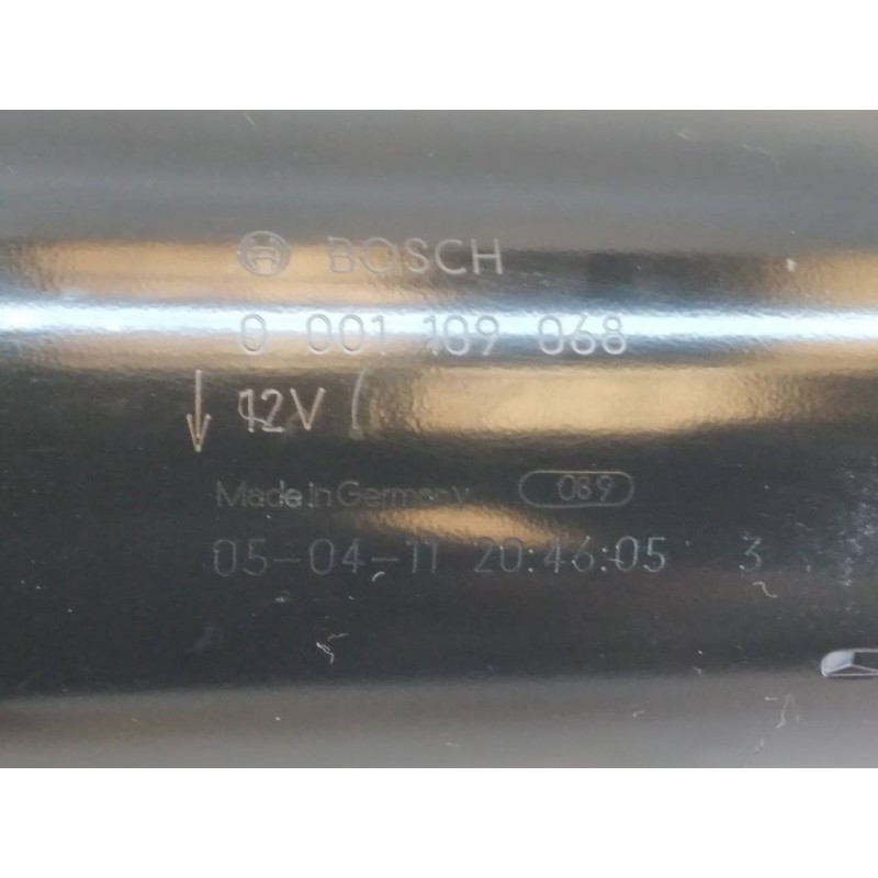 Recambio de motor arranque para opel zafira a blue line referencia OEM IAM 00001109068  BOSCH - Gris 2