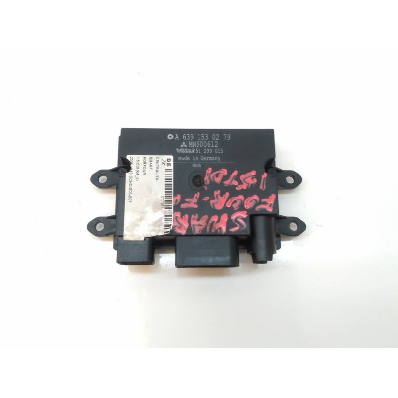Recambio de centralita check control para smart forfour 1.5 cdi cat referencia OEM IAM A6391530279 MN900612 51299015