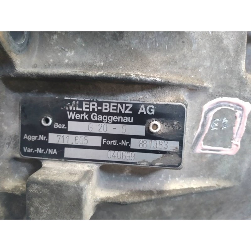 Recambio de caja cambios para mercedes-benz sprinter 02.00  combi, techo elevado 311 cdi (903.673) referencia OEM IAM G205 71160 5