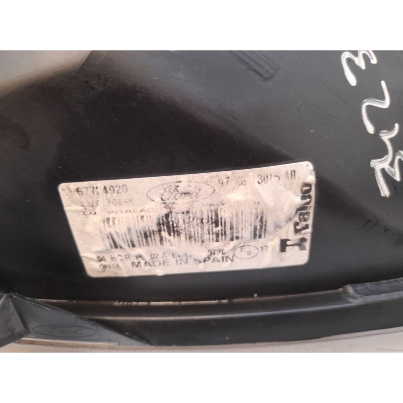 Recambio de faro derecho para ford ka (ccq) básico referencia OEM IAM 97KG13005AR - Azul 2