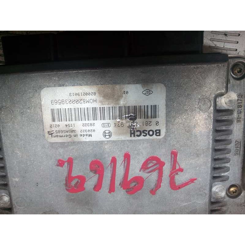 Recambio de centralita motor uce para renault megane i fase 2 berlina (ba0) 1.9 dci diesel cat referencia OEM IAM 0281001934 HOM - Gris 2