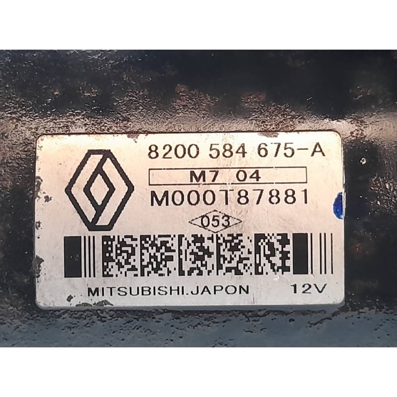 Recambio de motor arranque para renault megane ii berlina 3p confort dynamique referencia OEM IAM 8200584675A M704 - Azul 3