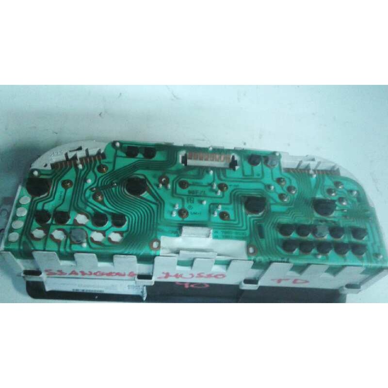Recambio de cuadro instrumentos para ssangyong musso 2.9 turbodiesel cat referencia OEM IAM 8020105121 77089 20026490 2