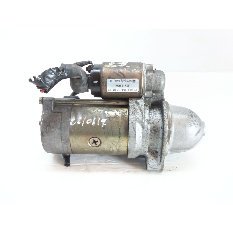 Recambio de motor arranque para ssangyong rexton rx 270 plus / 270 xdi plus referencia OEM IAM 6611513701 - Negro 3