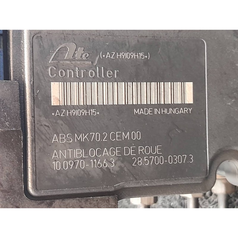 Recambio de abs para citroën c3 picasso sx referencia OEM IAM 9665370480 10020701804 10097011663 - Blanco 8