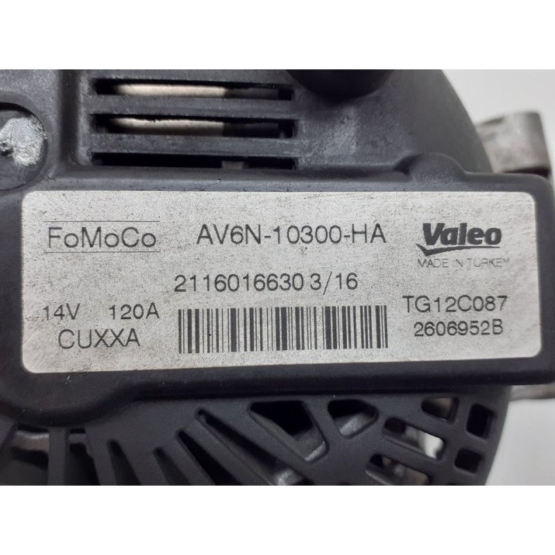 Recambio de alternador para ford focus lim. trend referencia OEM IAM AV6N10300HA 2606952B 4