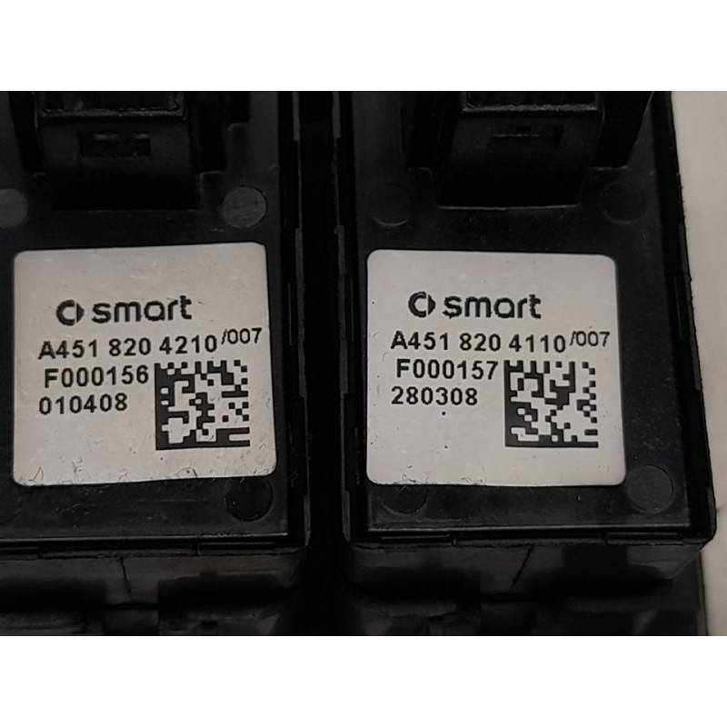 Recambio de mando elevalunas delantero izquierdo para smart coupe fortwo coupe cdi referencia OEM IAM A4518204210 A4518204110 2