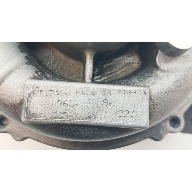 Recambio de turbocompresor para ford focus c-max (dm2) 2.0 tdci referencia OEM IAM 9654262180 - Negro 2
