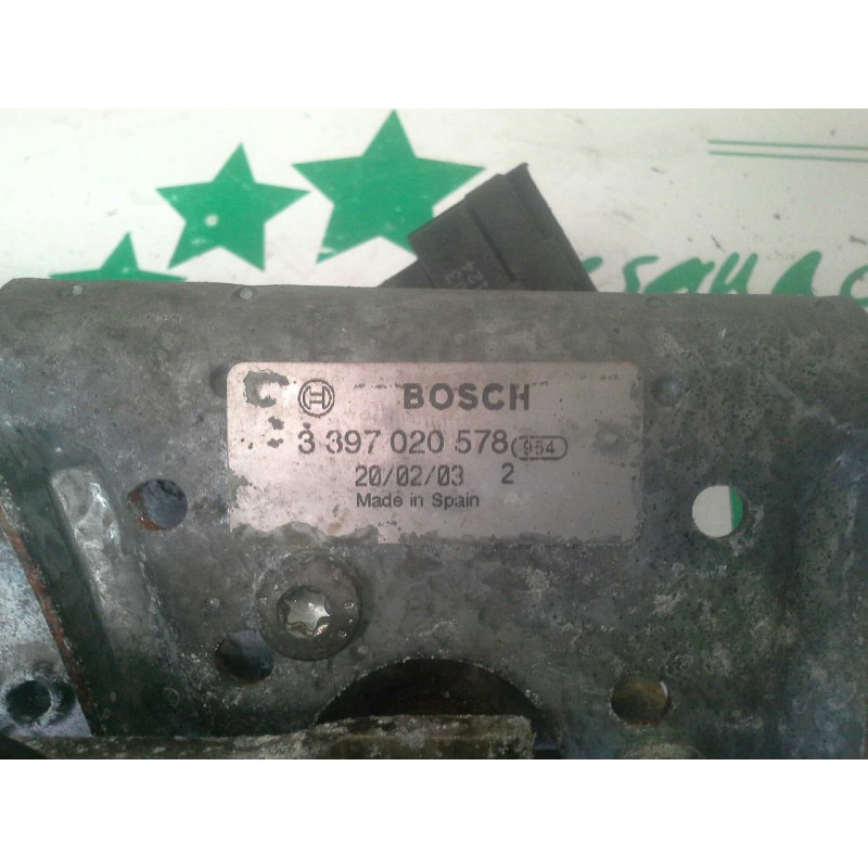 Recambio de motor limpia delantero para peugeot 206 cc 1.6 16v cat referencia OEM IAM 0390241523 3397020578 BOSCH - Gris 4