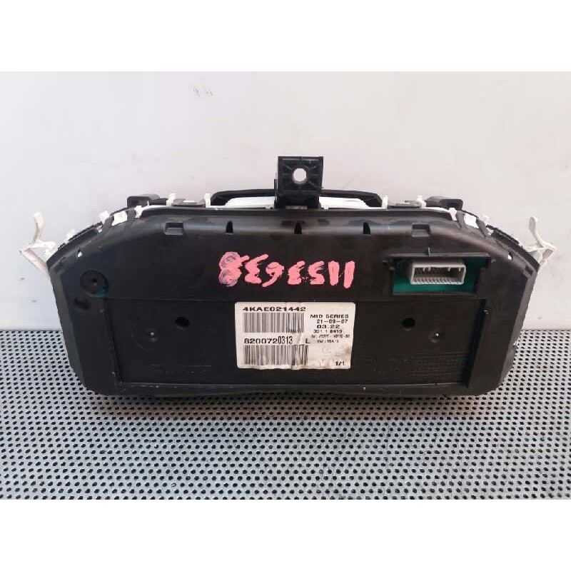 Recambio de cuadro instrumentos para renault megane ii berlina 5p 1.5 dci diesel referencia OEM IAM 8200720313L 4KAE021442 - Gris 2