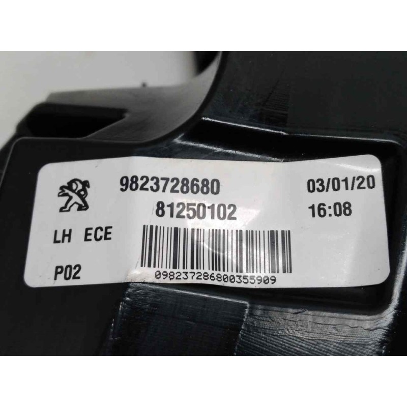 Recambio de piloto trasero izquierdo para peugeot 308 style referencia OEM IAM 9823728680 2
