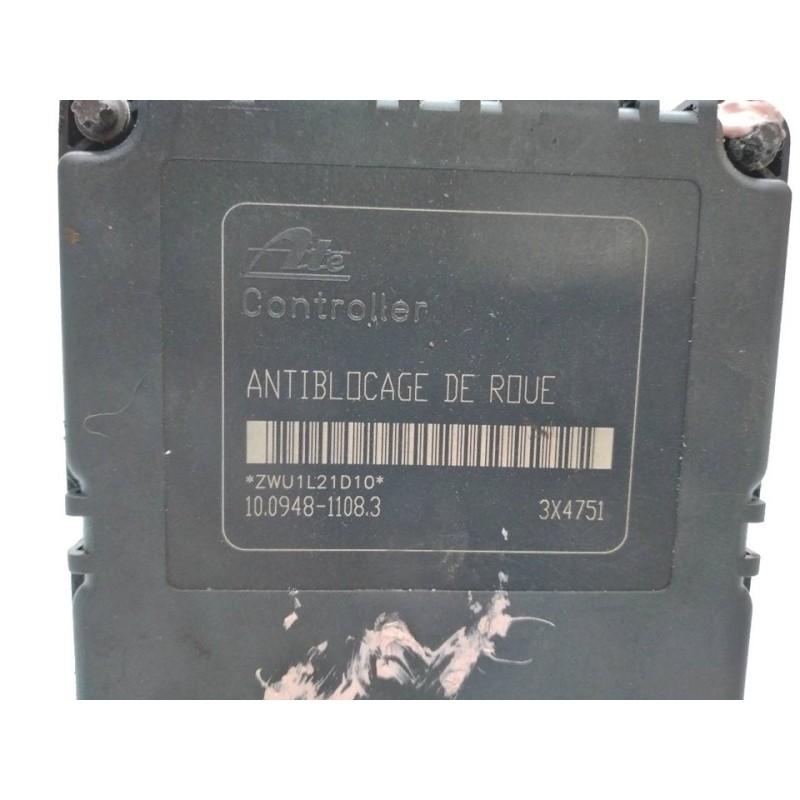 Recambio de abs para peugeot 206 berlina 1.4 hdi referencia OEM IAM 9632539480 95700 ATE 4