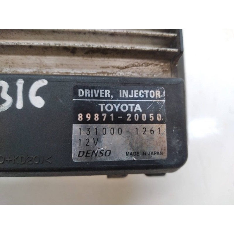 Recambio de modulo electronico para toyota corolla (e12) 2.0 d-4d sol berlina referencia OEM IAM 8987120050 1310001261 DENSO 3