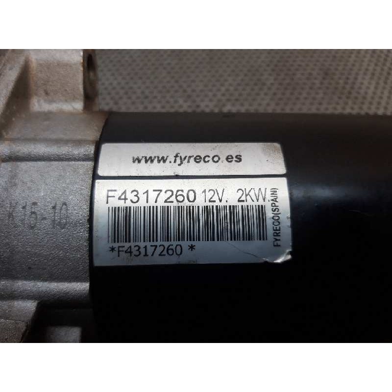 Recambio de motor arranque para mercedes-benz vito (w638) combi 110 d euro 2 (638.174) referencia OEM IAM F4317260 - Blanco 2