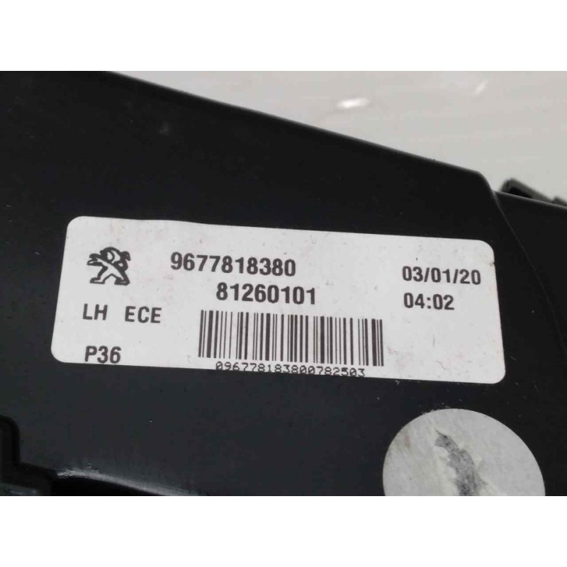 Recambio de piloto trasero izquierdo interior para peugeot 308 style referencia OEM IAM 9677818380 3