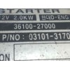 Recambio de motor arranque para kia carens 2.0 crdi ex monovolumen referencia OEM IAM 3610027000  