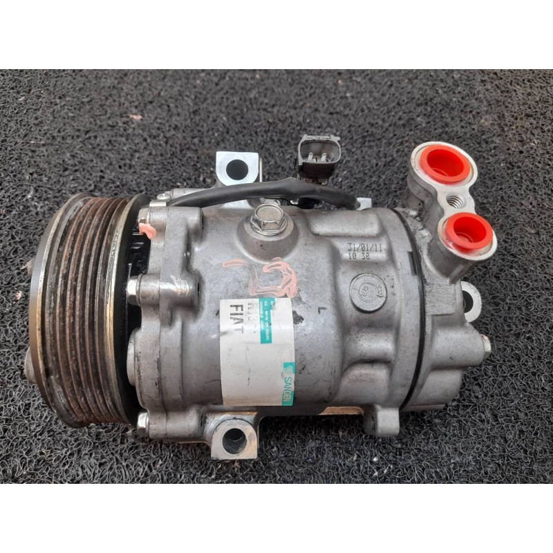 Recambio de compresor aire acondicionado para fiat punto (evo) (199) dynamic referencia OEM IAM   SANDEN - Blanco 3