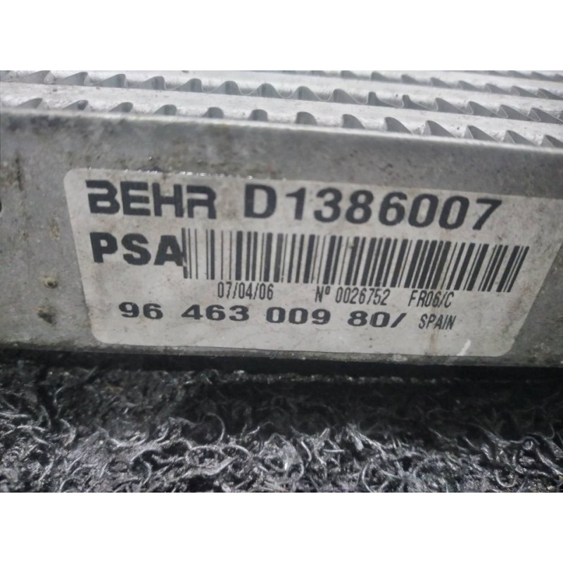 Recambio de intercooler para peugeot 407 feline referencia OEM IAM 9646300980 3