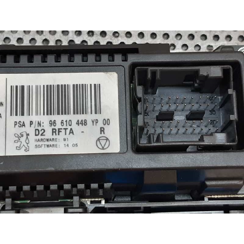 Recambio de mando climatizador para peugeot 407 sw sr sport referencia OEM IAM 96610448YP - Gris 2