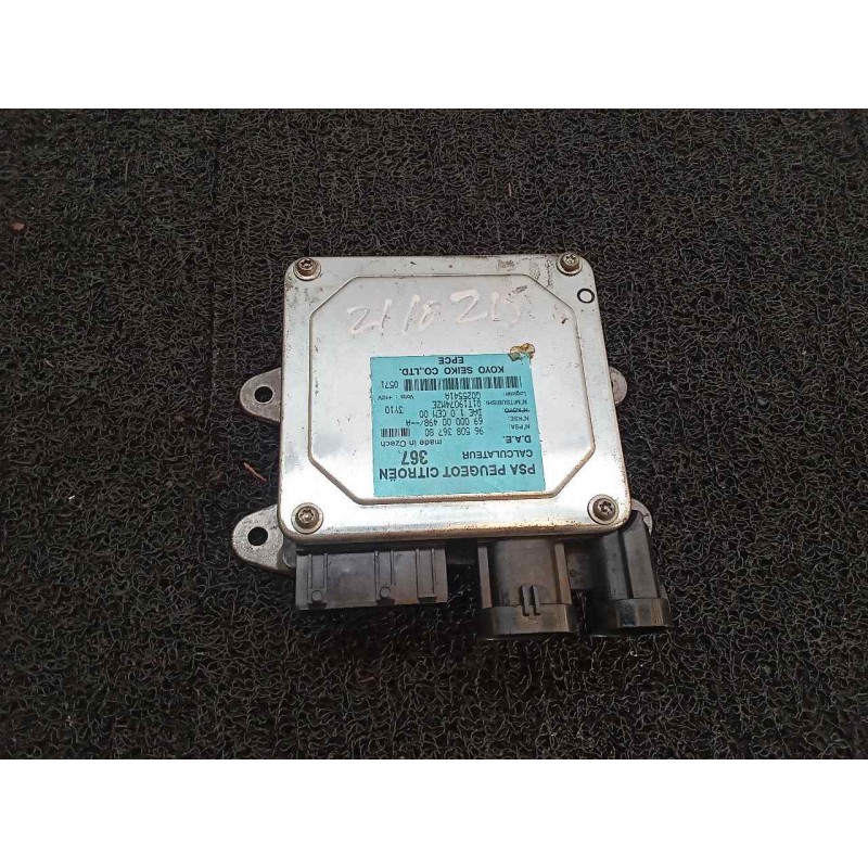 Recambio de centralita check control para citroën c2 vtr referencia OEM IAM 9650836780 6900000498A 