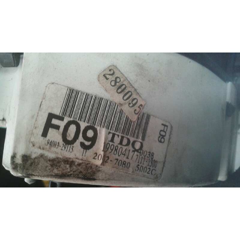 Recambio de cuadro instrumentos para hyundai lantra berlina (rd) referencia OEM IAM 19980417 125235 71111300 2
