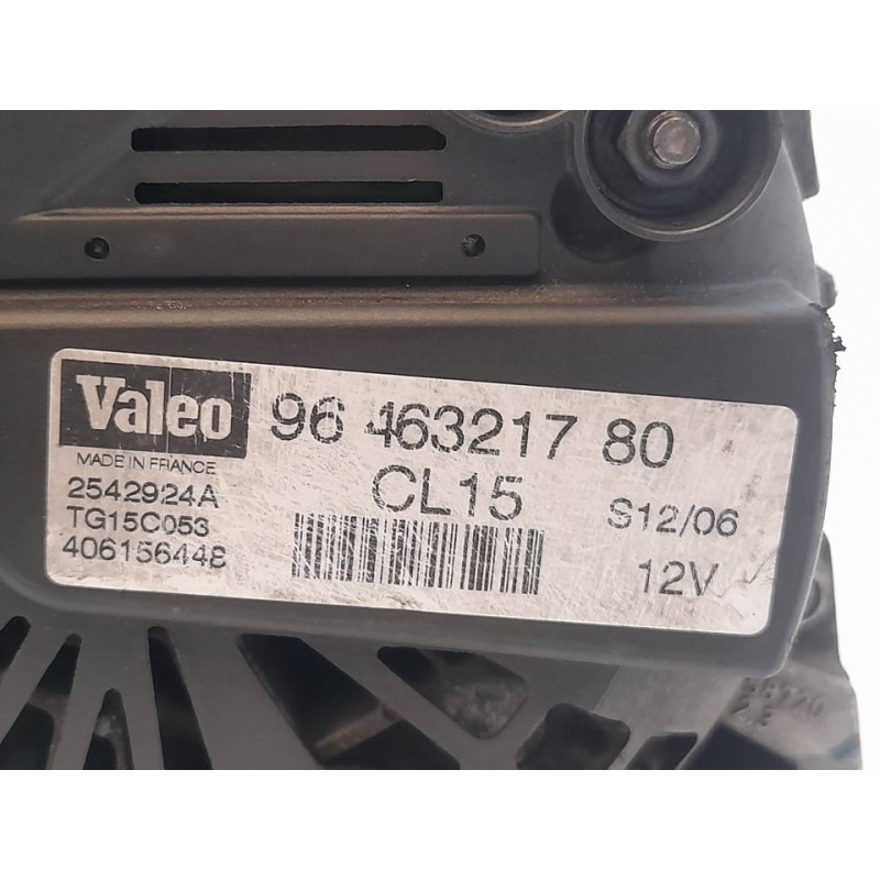 Recambio de alternador para peugeot 407 st confort referencia OEM IAM 9646321780 2542924A VALEO 5