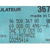 Recambio de centralita check control para citroën c2 vtr referencia OEM IAM 9650836780 6900000498A 