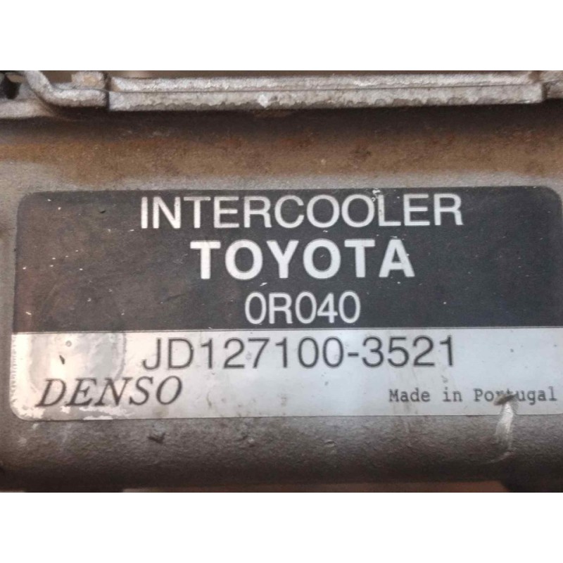 Recambio de intercooler para toyota avensis (t27) executive referencia OEM IAM JD1271003521 - Negro 2