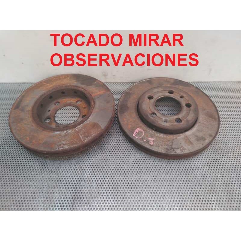Recambio de disco freno delantero para audi a2 (8z) 1.4 tdi colour.storm referencia OEM IAM   